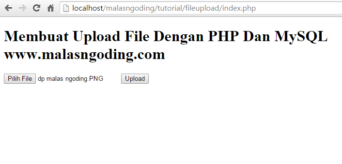 cara membuat form upload file dengan php code